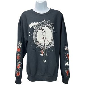 The Nightmare Before Christmas‎ | Women’s Large | Jack Moon Crewneck Sweatshirt